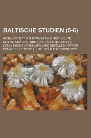 Cover of Baltische Studien (5-6)