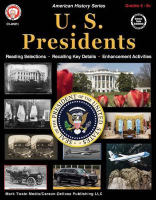 Book cover for U.S. Presidents Workbook, Grades 5 - 12