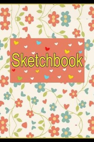 Cover of Floral Sketchbook for Kids