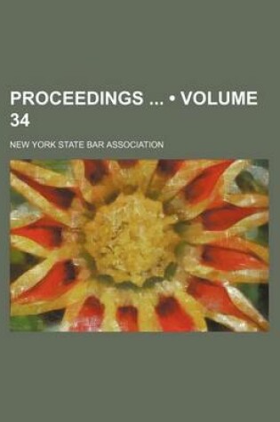 Cover of Proceedings (Volume 34)