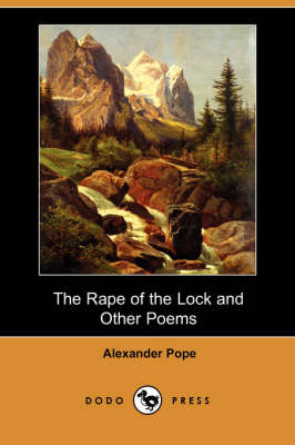 Book cover for The Rape of the Lock and Other Poems (Dodo Press)