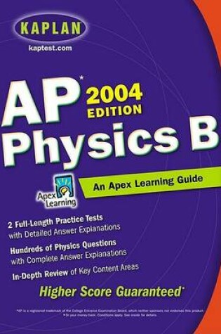 Cover of AP Physics B, 2004 Edition