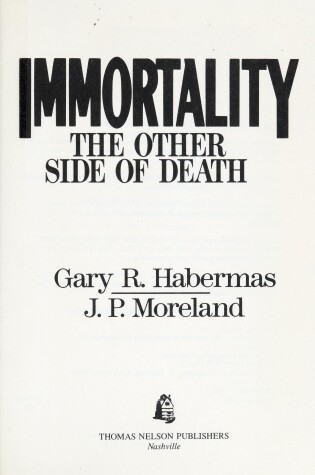 Cover of Immortality