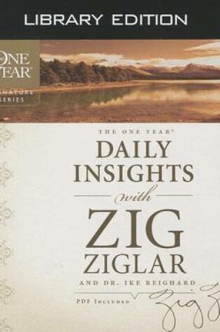 Cover of The One Year Daily Insights with Zig Ziglar (Library Edition)