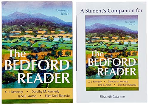 Book cover for The Bedford Reader 14e & Student Companion for the Bedford Reader 14e