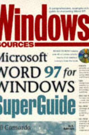 Cover of Windows Sources: Microsoft Word 97 for Windows