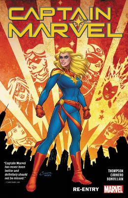 Book cover for Captain Marvel Vol. 1: Re-Entry