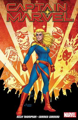 Book cover for Captain Marvel Vol. 1: Re-entry