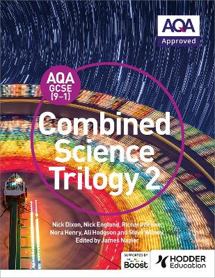 Book cover for AQA GCSE (9-1) Combined Science Trilogy Student Book 2