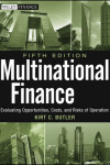 Book cover for Multinational Finance