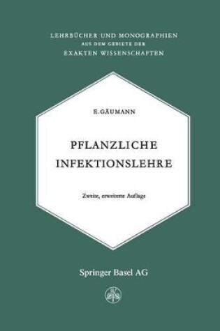 Cover of Pflanzliche Infektionslehre