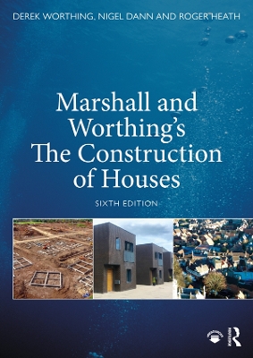 Book cover for Marshall and Worthing's The Construction of Houses