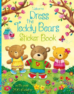 Book cover for Dress the Teddy Bears Sticker Book
