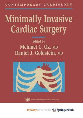 Book cover for Minimally Invasive Cardiac Surgery