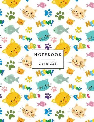 Book cover for Notebook cate cat