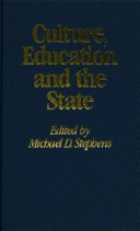 Book cover for Culture, Education and the State