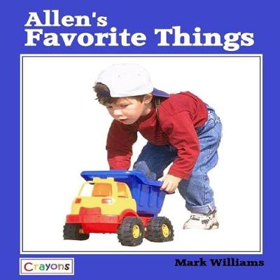 Book cover for Allen's Favorite Things