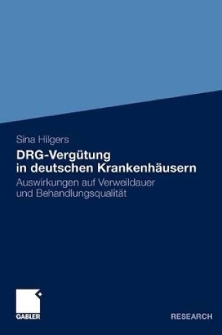 Cover of DRG-Vergütung in deutschen Krankenhäusern