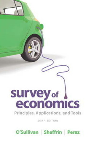 Cover of Survey of Economics, plus MyEconLab with Pearson eText