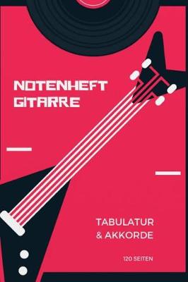 Book cover for Notenheft Gitarre