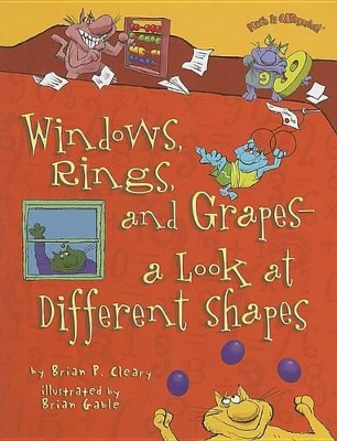 Book cover for Windows, Rings, and Grapes — a Look at Different Shapes