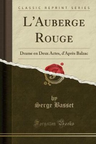 Cover of L'Auberge Rouge