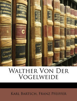 Book cover for Walther Von Der Vogelweide