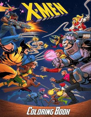 Cover of X-Men Coloring Book