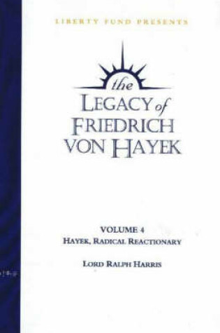 Cover of Legacy of Friedrich von Hayek DVD, Volume 4