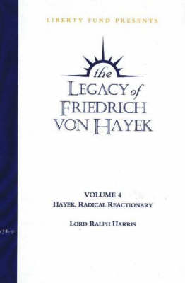 Book cover for Legacy of Friedrich von Hayek DVD, Volume 4