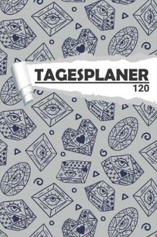 Cover of Tagesplaner mit Allsehenden Auge als Diamand