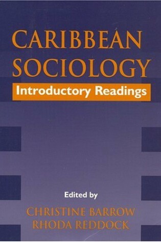 Cover of Caribbean Sociology