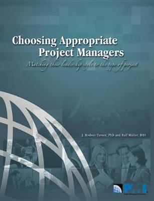 Book cover for Choosing Appropriate Project Managers