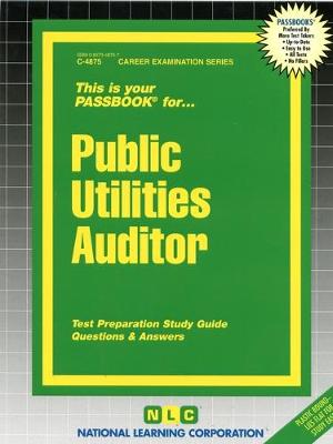 Book cover for Public Utilities Auditor