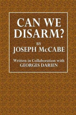 Cover of Can We Disarm?