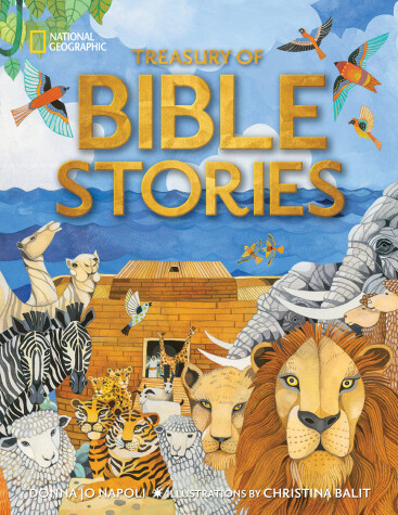 Book cover for Treasury of Bible Stories