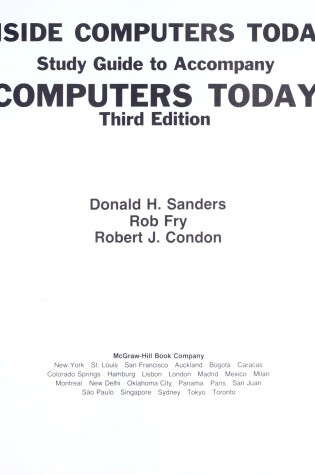 Cover of Computers Today, with Basic