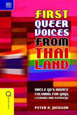 Book cover for First Queer Voices from Thailand – Uncle Go`s Advice Columns for Gays, Lesbians and Kathoeys