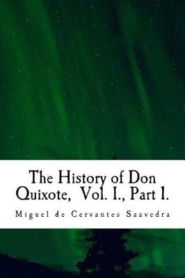 Book cover for The History of Don Quixote, Vol. I., Part 1.