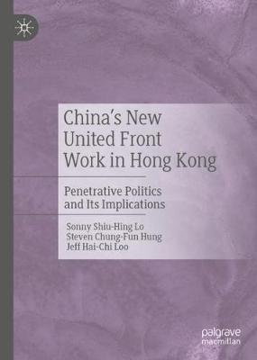 Book cover for China's New United Front Work in Hong Kong