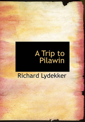 Book cover for A Trip to Pilawin