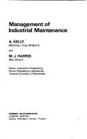 Book cover for Management of Industrial Maintenance
