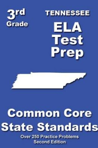 Cover of Tennessee 3rd Grade ELA Test Prep