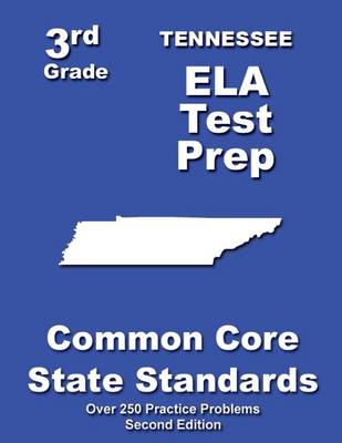 Book cover for Tennessee 3rd Grade ELA Test Prep