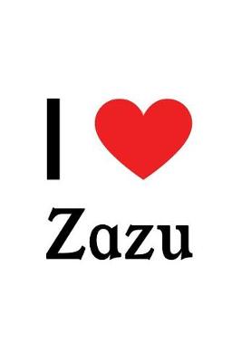 Book cover for I Love Zazu