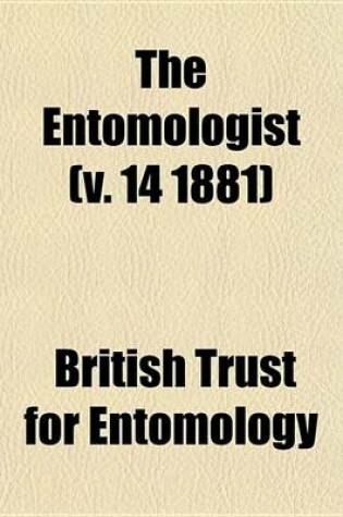 Cover of The Entomologist Volume 22