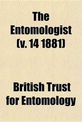 Book cover for The Entomologist Volume 22