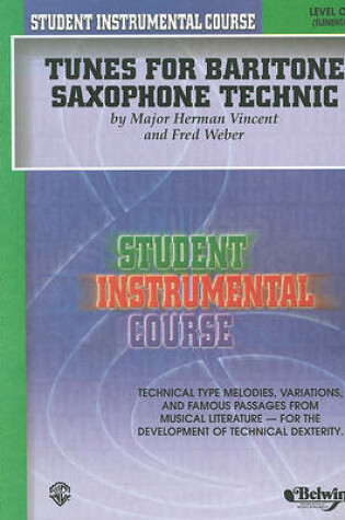 Cover of Tunes for Baritone Saxophone Technic