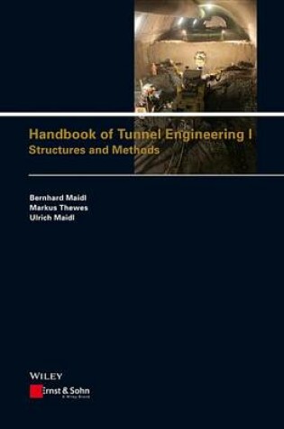 Cover of Handbook of Tunnel Engineering I