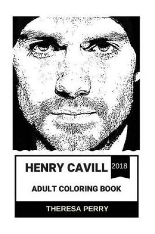 Cover of Henry Cavill Adult Coloring Book